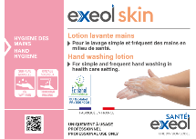 EXEOLSKIN Lotion lavante pour les mains