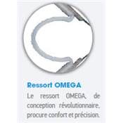 Pince à ongles incarnés OMEGA, ss fermoir, mors droits 20mm, 13cm