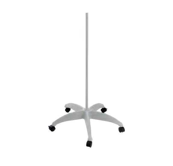 Piétement à roulettes pour lampe Loupe