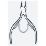 Pince à ongles incarnés OMEGA, ss fermoir, mors droits 20mm, 13cm